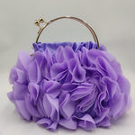 Three-Dimensional Flower Handbags