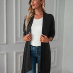 Nadorine Women's Cable Knit Oversized Dressy Cardigan Jackets Long Sleeve Cardigan Sweaters