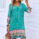 Nadorine Summer Dresses Women's Bohemian Flower Dress (DE Only)