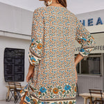 Nadorine Summer Dresses Women's Bohemian Flower Dress (DE Only)