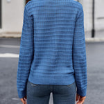Nadorine Women's Knit Cardigan Long Sleeve Open Front Cropped Jackets