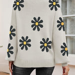 Nadorine Pullover Damen Strickpullover Warm Winterpullover Rundhals (DE Only)
