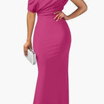 Isla Turner | One-Shoulder Maxi Party Dress For Women