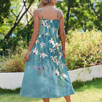 Zeagoo Women's Summer Casual Boho Sundress with Pockets