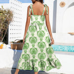 Nadorine Maxi Dress with Pockets Spaghetti Strap Sundress