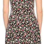 Nadorine A-line dress V-neck floral dress elegant summer dresses (DE Only)