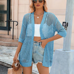 Nadorine Women's 2025 Summer Crochet Lightweight Cardigan