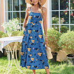 Zeagoo Women's Summer Casual Boho Sundress with Pockets