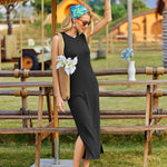 Nadorine Maxi Dresses Summer Dress Sleeveless Beach Dress (DE Only)