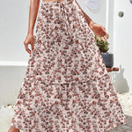 Zeagoo Womens Casual Maxi Skirts High Waist Boho Skirts