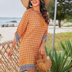 Nadorine Summer Dresses Women's Bohemian Flower Dress (DE Only)