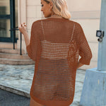 Nadorine Women's 2025 Summer Crochet Lightweight Cardigan