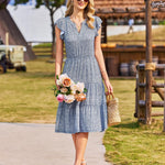 Zeagoo Women's Summer Dress Knee-Length Dresses (DE Only)