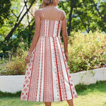 Zeagoo Women's Summer Casual Boho Sundress with Pockets