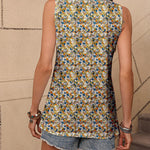 Zeagoo Women's Tank Tops Loose Fit Casual V Neck Boho Shirts