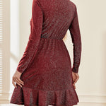 Nadorine Dress Women's Christmas Dress Elegant Winter Dress (DE Only)
