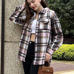 Nadorine Women's Checked Shirt-Jacket (DE Only)