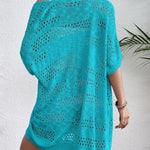 Nadorine Short Sleeve Boho Oversized Knitted Cardigan