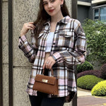 Nadorine Women's Checked Shirt-Jacket (DE Only)