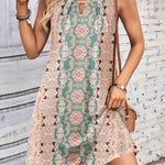 Nadorine Casual Boho Sleeveless Sundresses with Pockets