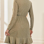 Nadorine Dress Women's Christmas Dress Elegant Winter Dress (DE Only)