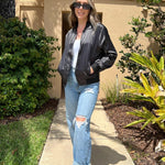 Nadorine Bomber Jacket Women's Short Blouson Jacket (DE Only)