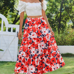 Nadorine Rock Damen Elegant Hohe Taille Skirt (DE Only)