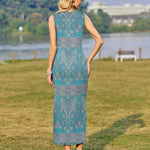 Nadorine Maxi Dresses Summer Dress Sleeveless Beach Dress (DE Only)