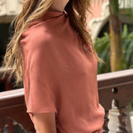 Solid Color Fashion Cut Slim Dress