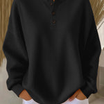 Olivia | Casual sweatshirt with collar