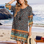 Zeagoo Womens Boho Dresses Casual Beach Dress