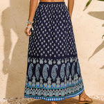 Nadorine Women's Boho Floral Skirt