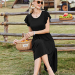 Nadorine Summer Dress Women's Dresses Short Sleeve Dress (DE Only)