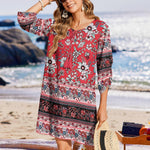 Zeagoo Womens Boho Dresses Casual Beach Dress