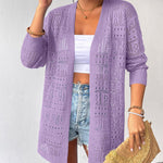 Zeagoo Womens 2025 Summer Crochet Cardigan Sweaters