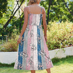 Zeagoo Women's Summer Casual Boho Sundress with Pockets