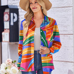 Zeagoo Womens Button Down Shirt Long Sleeve Blouse Business Work Tops Dressy Casual Floral Printed Outfits with Pocket