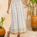 Nadorine Women's Boho Floral Skirt