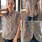 Nadorine Women's Blouse Casual Short Sleeve Shirt (DE Only)