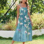 Zeagoo Women's Summer Casual Boho Sundress with Pockets