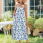 Zeagoo Women's Summer Casual Boho Sundress with Pockets