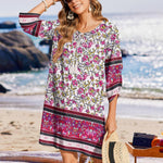 Zeagoo Womens Boho Dresses Casual Beach Dress