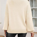 Nadorine Pullover Damen Strickpullover Warm Winterpullover Rundhals (DE Only)