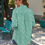 Zeagoo Womens Linen Button Down Shirts Long Sleeve Cotton Tops (US Only)