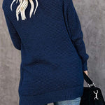 Oversized Knitted Sweater Cardigan