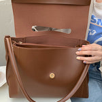 Casual Simple Chic Solid Color Shoulder Bag