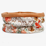 Lace-paneled Floral All seasons Hood