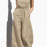 Sleeveless Fashion Casual Temperament Jumpsuit