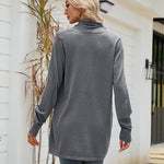 Loose Fit Lightweight V-neck Open Front Sweater Cardigan