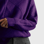 Angela��� Turtleneck Knit Sweater